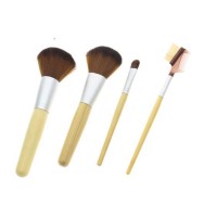 Natural Wholesale Kabuki Bamboo Makeup Brushes