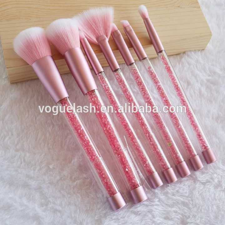 OEM makeup brushes with custom sticker